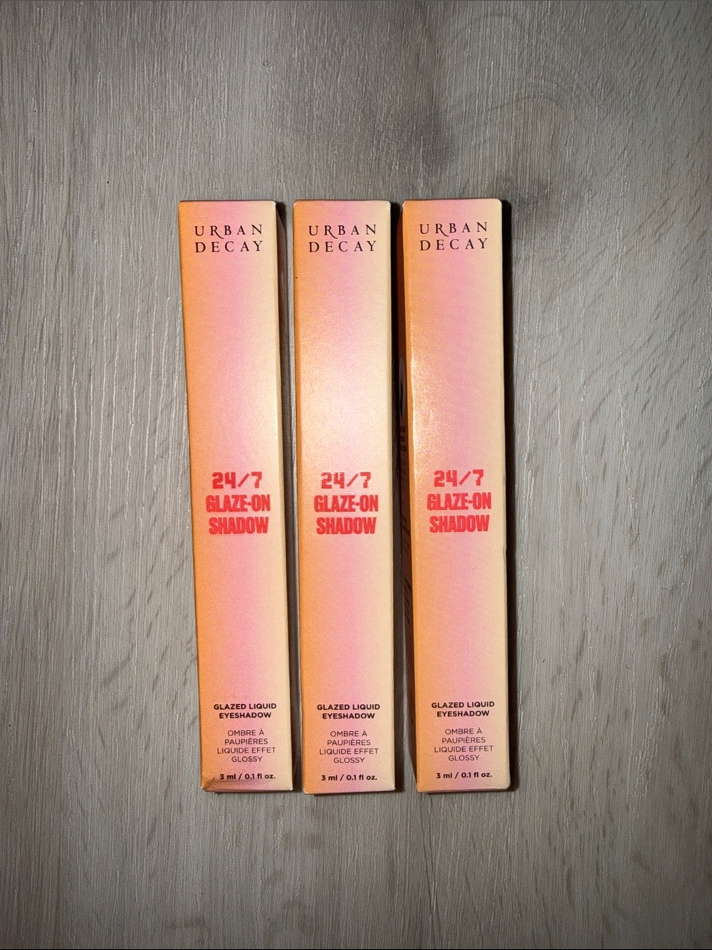 Urban Decay 24/7 Glaze-On Shadow Trio